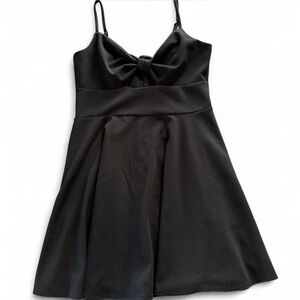 B Darlin Black Spaghetti Strap Dress